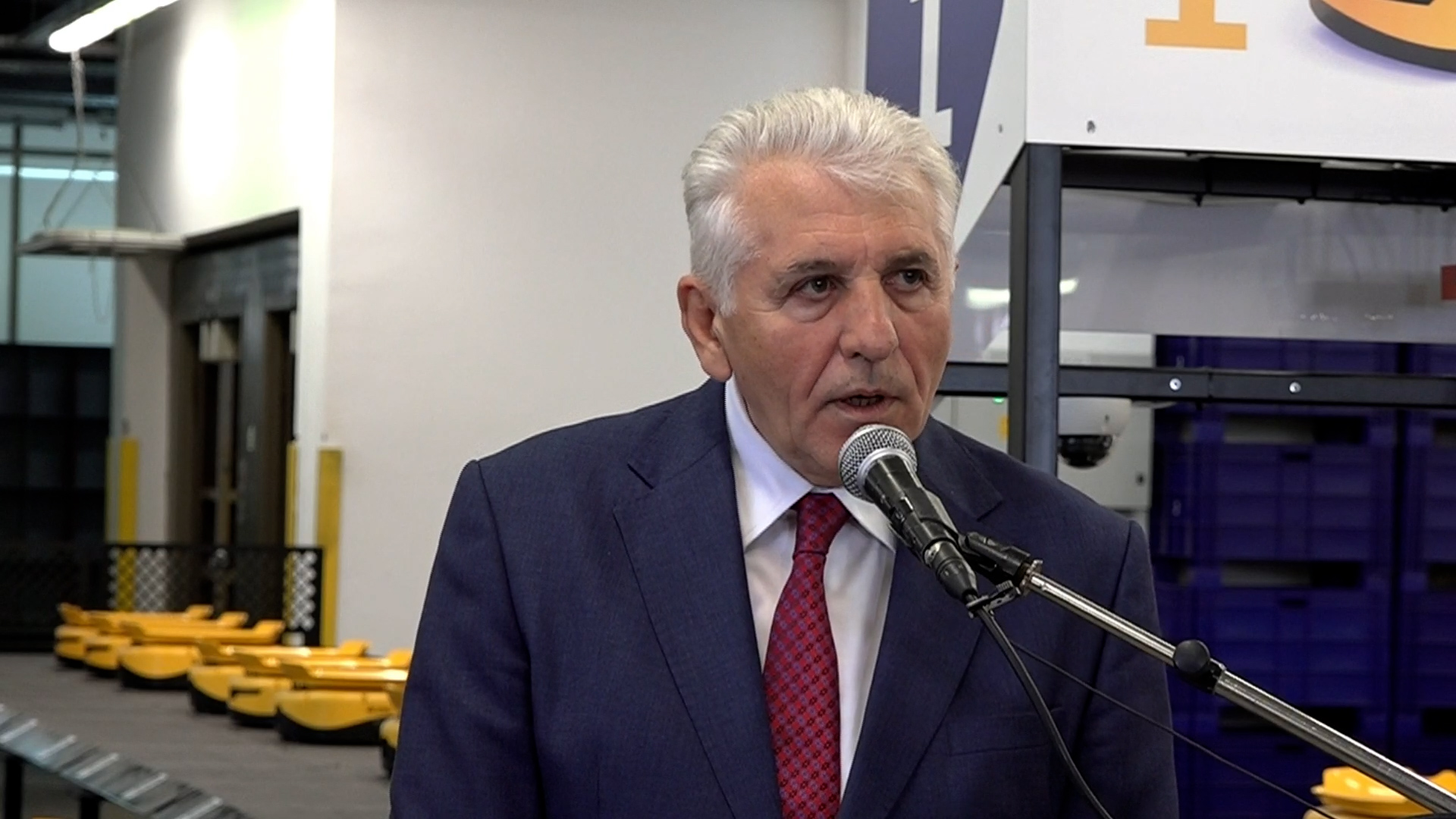 Nis, Zoran Andjelkovic v.d. direktora Poste Srbije, o otvaranju logistickog centra Nis, Zoran Andjelkovic v.d. direktora Poste Srbije, o otvaranju logistickog centra